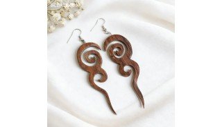 New Collection Wood Earrings Unique Best Quality